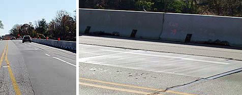 The Road to Cycle-Safe Bridges SlipNOT Slip Resistant Construction Plates keep motorists and construction crews safe during rework on Weems Creek in Annapolis, Md.