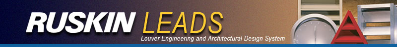 Ruskin LEADS New Louver Selection Program Free On Web