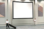 Foldable Black Backed Da-Mat screens
