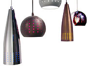 Con-Tech Lighting presents Low Voltage Quick Release Perforated Pendants