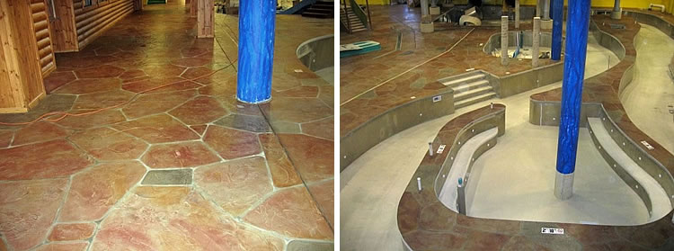 Dundee Waterpark Project featuring DecoTop-R Overlay by Decosup Inc.