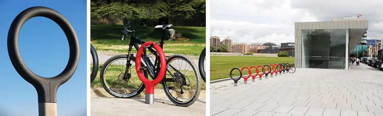 Landscape Forms adds the key bike rack to product line