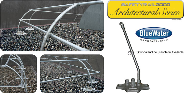 The World's Most Versatile Non-Penetrating Guardrail System - now in an Architectural Series