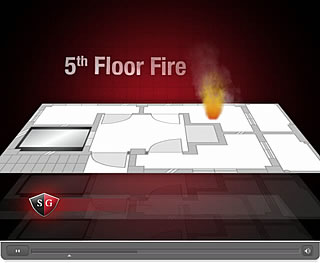 Smoke Guard technology saves floors Tokyo Residential Building