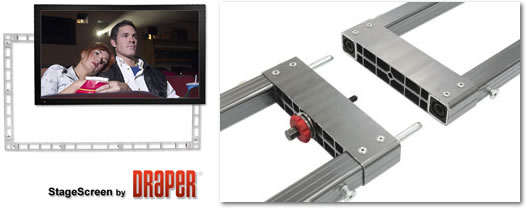Draper Unveils New Screen at InfoComm 2009