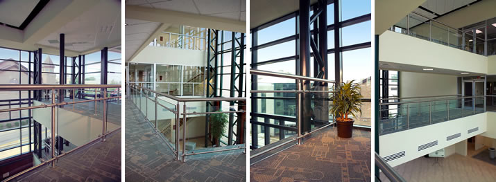 Featured Stainless railing project: Greenville Admin