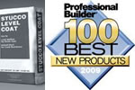 Stucco Level Coat named to the Professional Builder Magazine 100 Best New Products List
