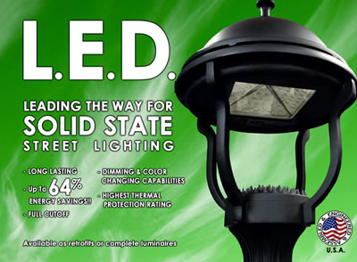 Outdoor Antique LED Street Lights and Lamps