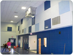 Field Painting Tectum™ Panels with Sherwin Williams Paint Field Painting Tectum™ Panels with Sherwin Williams Paint