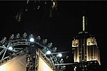 Jewel-light illuminates the Bryant Park holiday installation