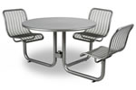 Landscape Forms popular Carousel Table is now ADA compliant