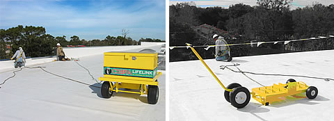 Cobra LifeLink Mobile Fall Protection Cart Cobra LifeLink Mobile Fall Protection Cart