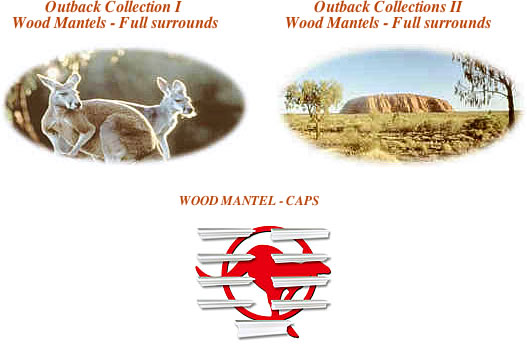 Wood Mantel Collections