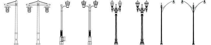 Municipal Series - Cast Iron and Steel Poles