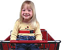 Safe-Strap� Shopping Cart Seat-Belts