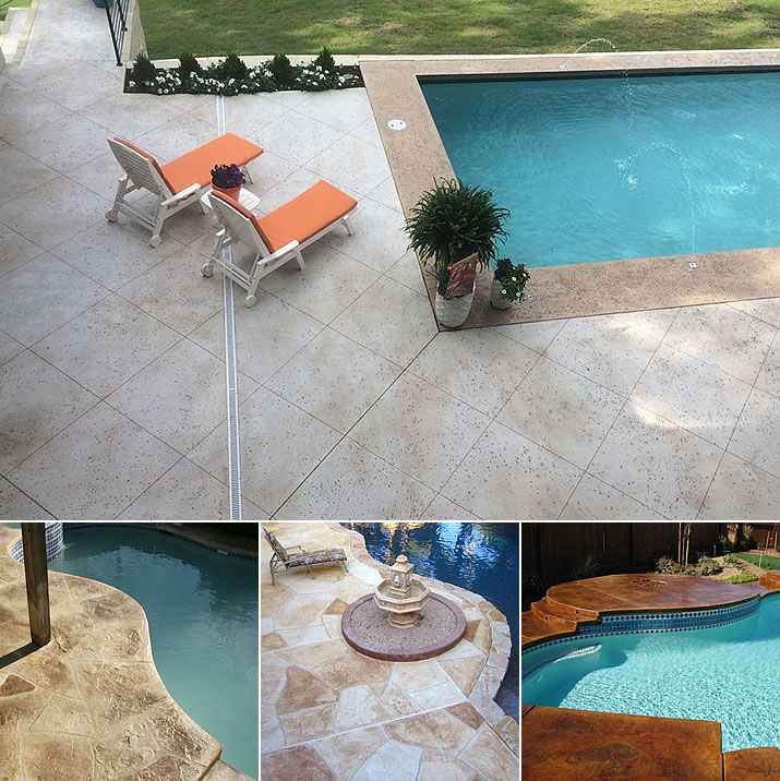 Pool Deck Coatings & Finishes from Elite Crete Systems, Inc