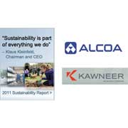 Alcoa Named to the Dow Jones Sustainability Indexes: World and North America