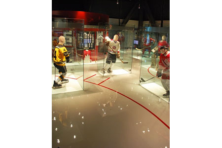 Canada Sports Hall Of Fame ”Ice” Flooring From Elite Crete