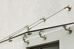 Canopy System From Modular Handrail Designs
