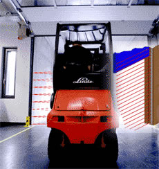 Cegard Max Light Curtain Protection for Industrial Doors