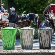 Central Park Conservancy Recycling System from Landscape Forms