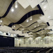 Chicago Metallic Helps High School Fine Arts Center Achieve Aesthetic And Acoustic Goals.
