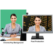 Chroma Key Backgrounds From Draper, Inc.