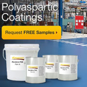 Concrete is Tough. Polyaspartic Coatings are Tougher. Get your FREE Samples Now!
