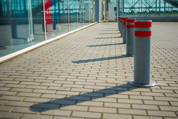 Crash-Rated Bollards Protect High-Target Sites Against Vehicle Attack