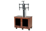 Da-Lite Expands Video Conferencing Line with Wood and Metal Carts