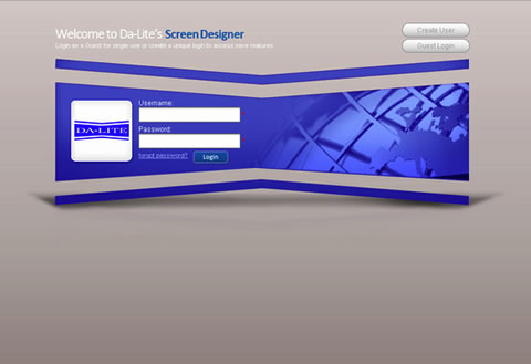 Da-Lite Launches Easy To Use Online Screen Designer For Custom Projection Screens