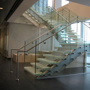 Delta glass railings systems by Global Glass Railings