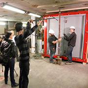 Discovery Channel Canada films AMBICO Blast Doors!