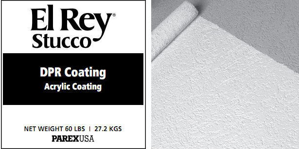 DPR Coating Acrylic Coating from El Rey Stucco Co., Inc. DPR Coating Acrylic Coating from El Rey Stucco Co., Inc.