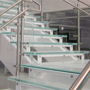 Glass Treads from Global Glass Railings