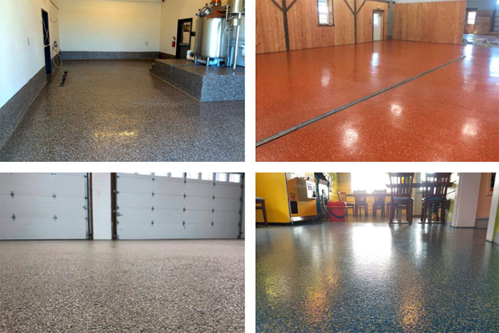 Hermetic Flake Flooring Systems for Commercial, Industrial and Residential Spaces