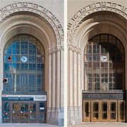 Historic Victory Building Retrofits Entrance and Lobby