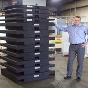 Hoist & Crane Company Takes Delivery of “BLACK BEAUTY” Stackable Test Weight System
