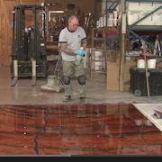 How to install designer epoxy coating system - Part 4