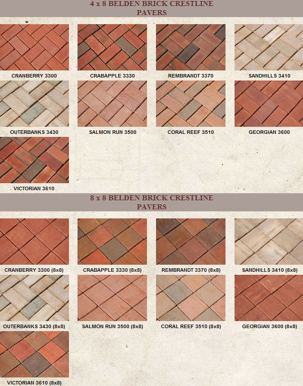 Introducing New Crestline Pavers Series from Belden Brick