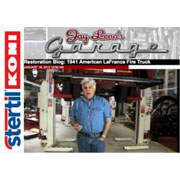 Jay Leno Selects Stertil-Koni Heavy Duty Vehicle Lifts for 70 Year-old Fire Truck Restoration