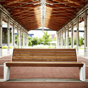 Landscape Forms Expands its Portfolio with the STRATA Beam Bench