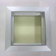 Lead Lined Telescopic View Windows