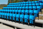 Liberty Stadium Seats, Lincoln County High School,  West Virginia by Preferred Bleachers and Theater Seating