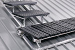 Modular Safe Rooftop Walking Surface that Protects the Worker and the Roof Surface.