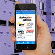 National Gypsum featured in top construction mobile app