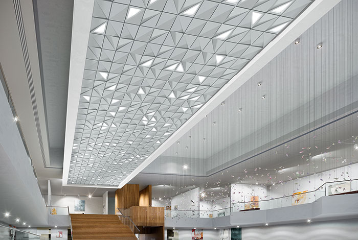 New Armstrong CastWorks Metaphors GRG Ceiling Panels Offered in Five Designs, Four Colors
