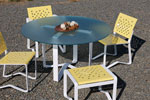 New From Landscape Forms Inc.: The Windmark Chair And Table Collection