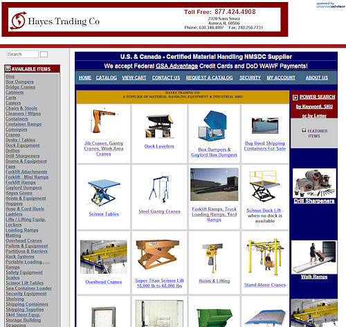 New in AECinfo.com: Hayes Trading Co New in AECinfo.com: Hayes Trading Co