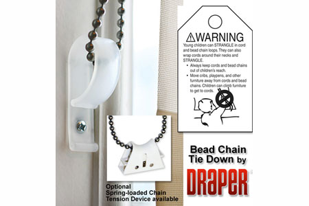 New Offering From Draper: Clutch FlexShade XD For Larger Clutch-Operated Shades New Offering From Draper: Clutch FlexShade XD For Larger Clutch-Operated Shades